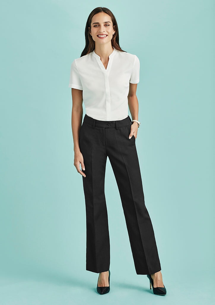 Womens Cool Stretch Relaxed Pant Corporate Fashion Biz / Biz Collection