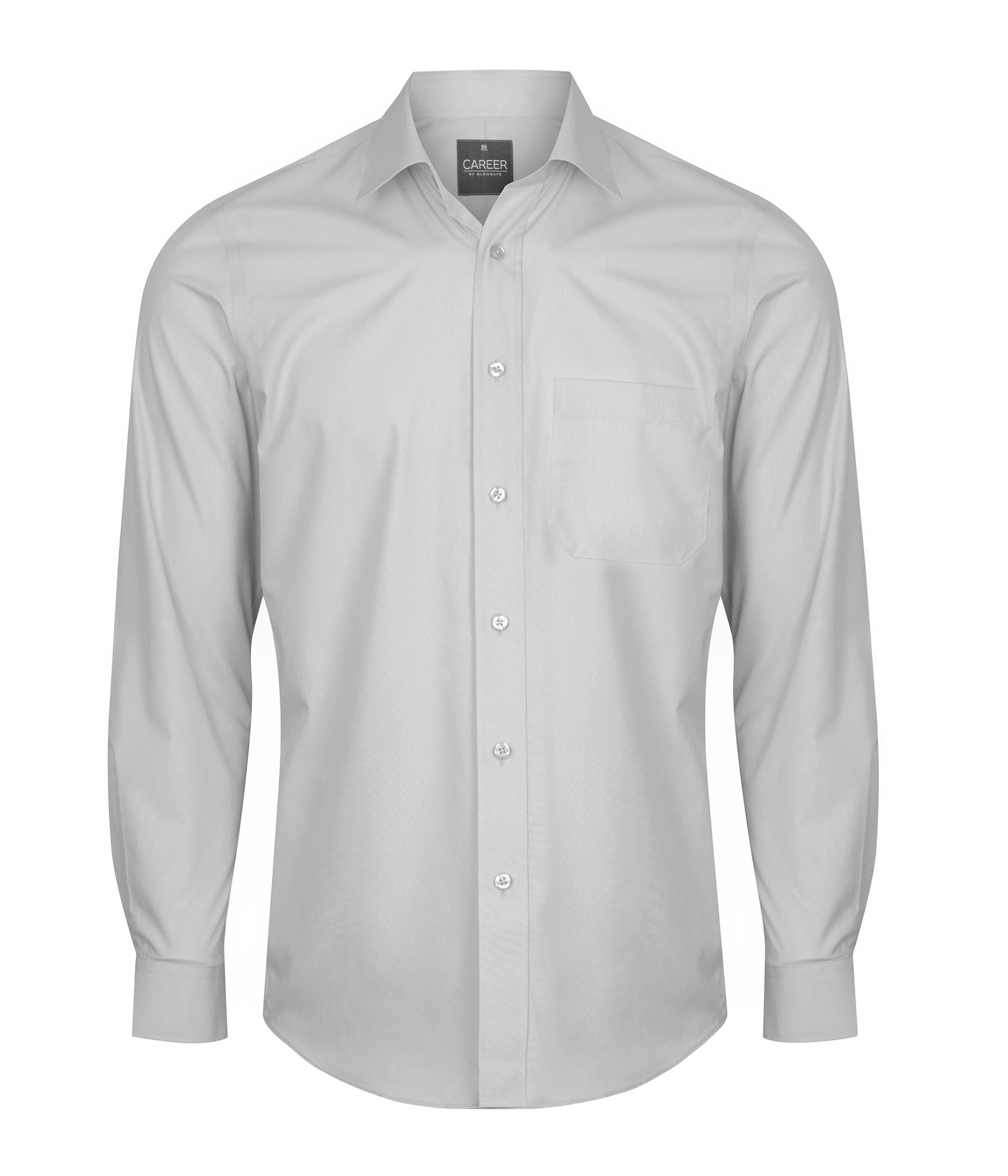 Mens Premium Poplin Long Sleeve Shirt Shirts Gloweave