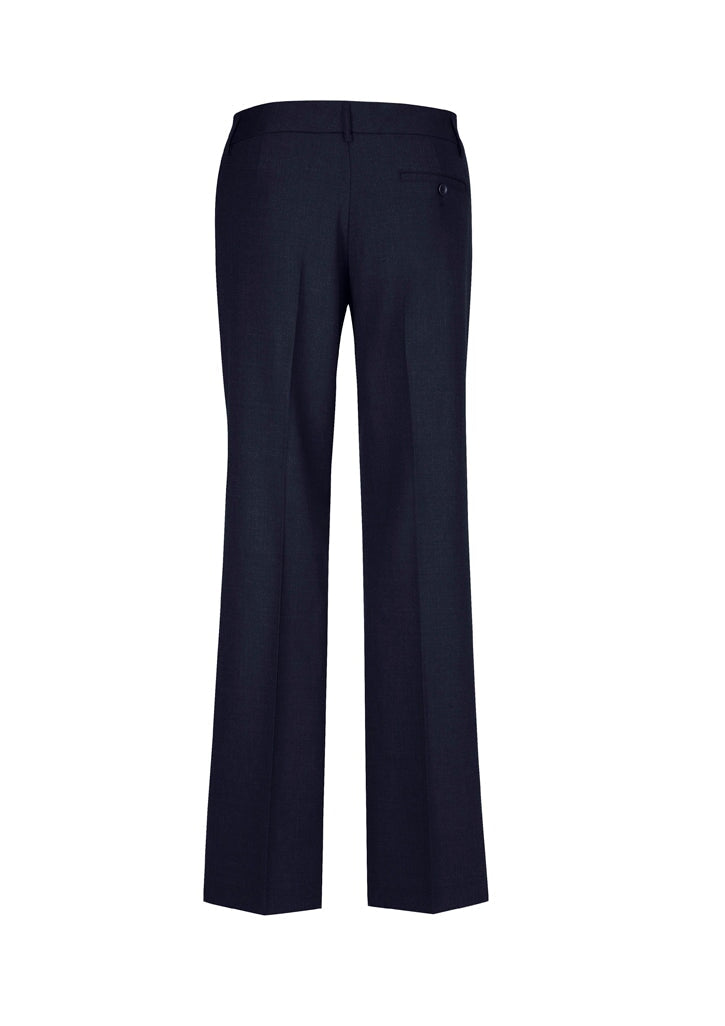 Womens Comfort Wool Stretch Relaxed Pant Corporate Fashion Biz / Biz Collection