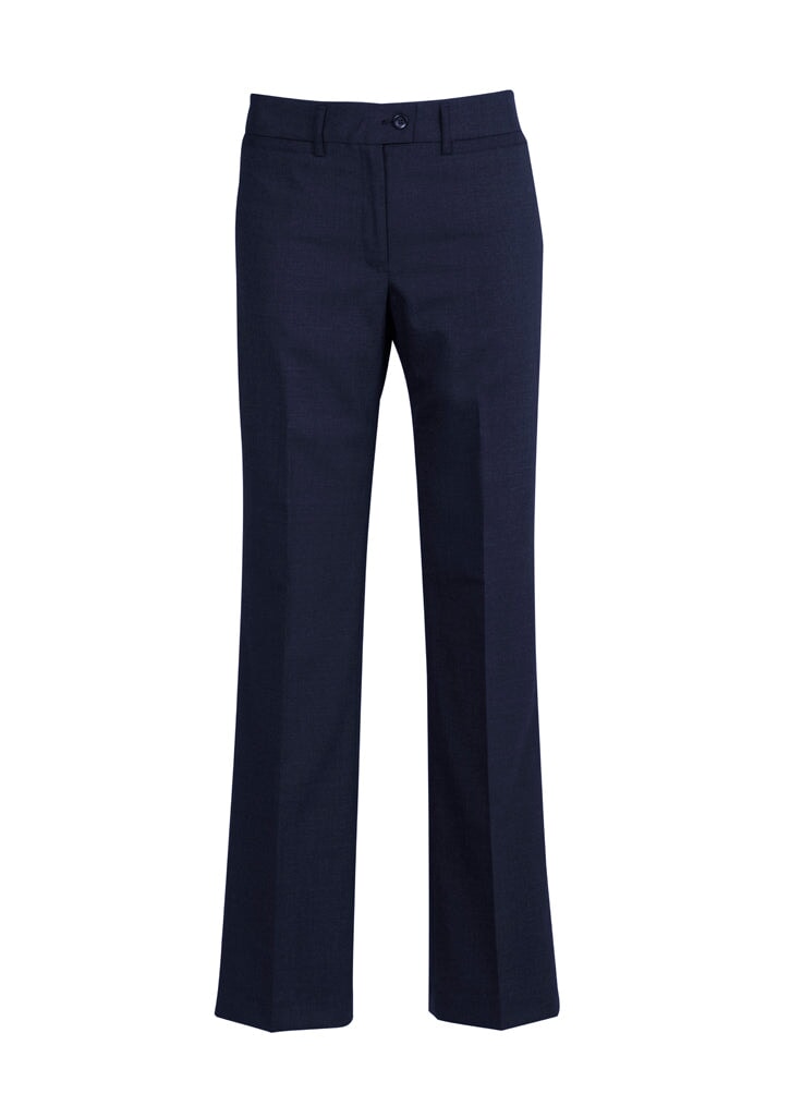 Womens Comfort Wool Stretch Relaxed Pant Corporate Fashion Biz / Biz Collection