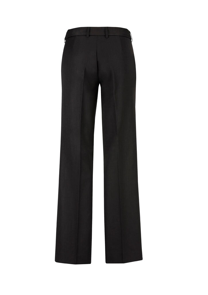 Womens Comfort Wool Stretch Adjustable Waist Pant Corporate Fashion Biz / Biz Collection