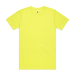 Mens Block Safety Tee T-Shirts AS Colour