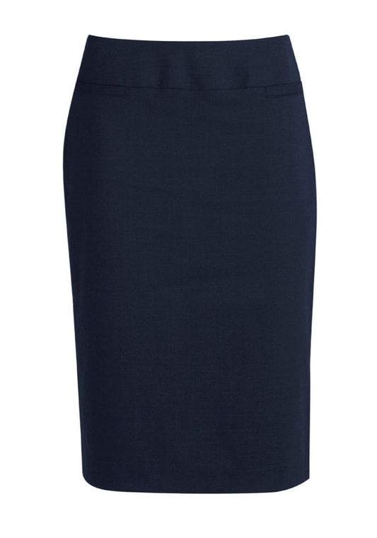 Womens Cool Stretch Relaxed Fit Lined Skirt Corporate Fashion Biz / Biz Collection