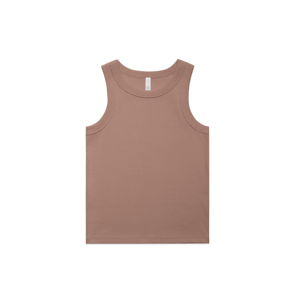 Womens Organic Rib Tank T-Shirts AS Colour