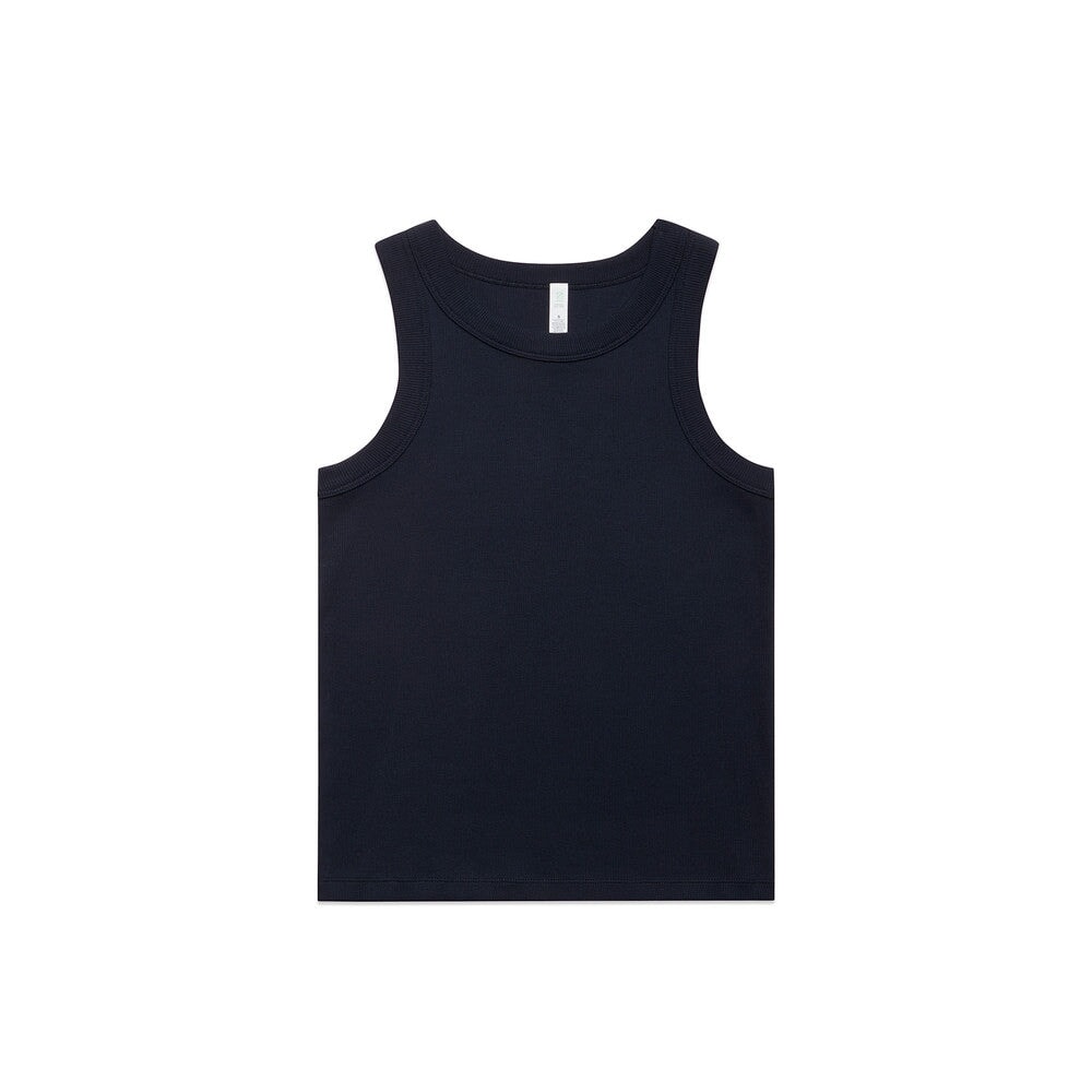 Womens Organic Rib Tank T-Shirts AS Colour