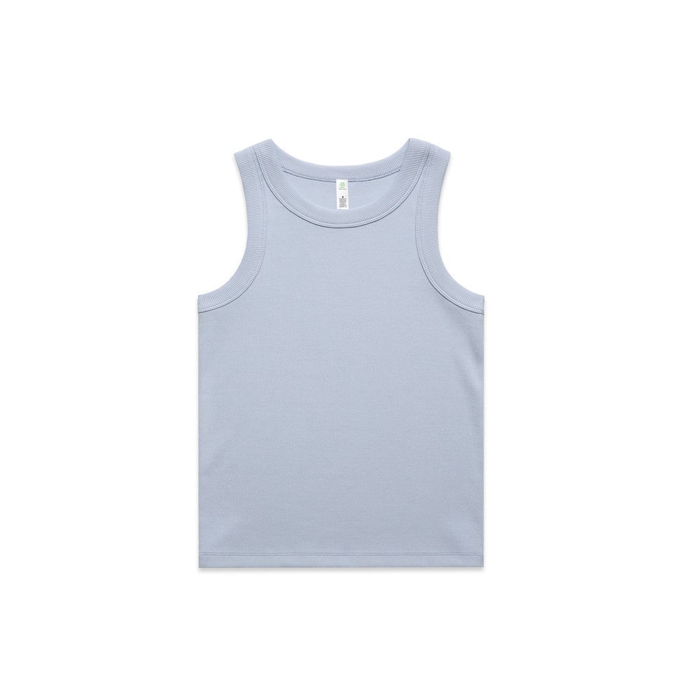 Womens Organic Rib Tank T-Shirts AS Colour