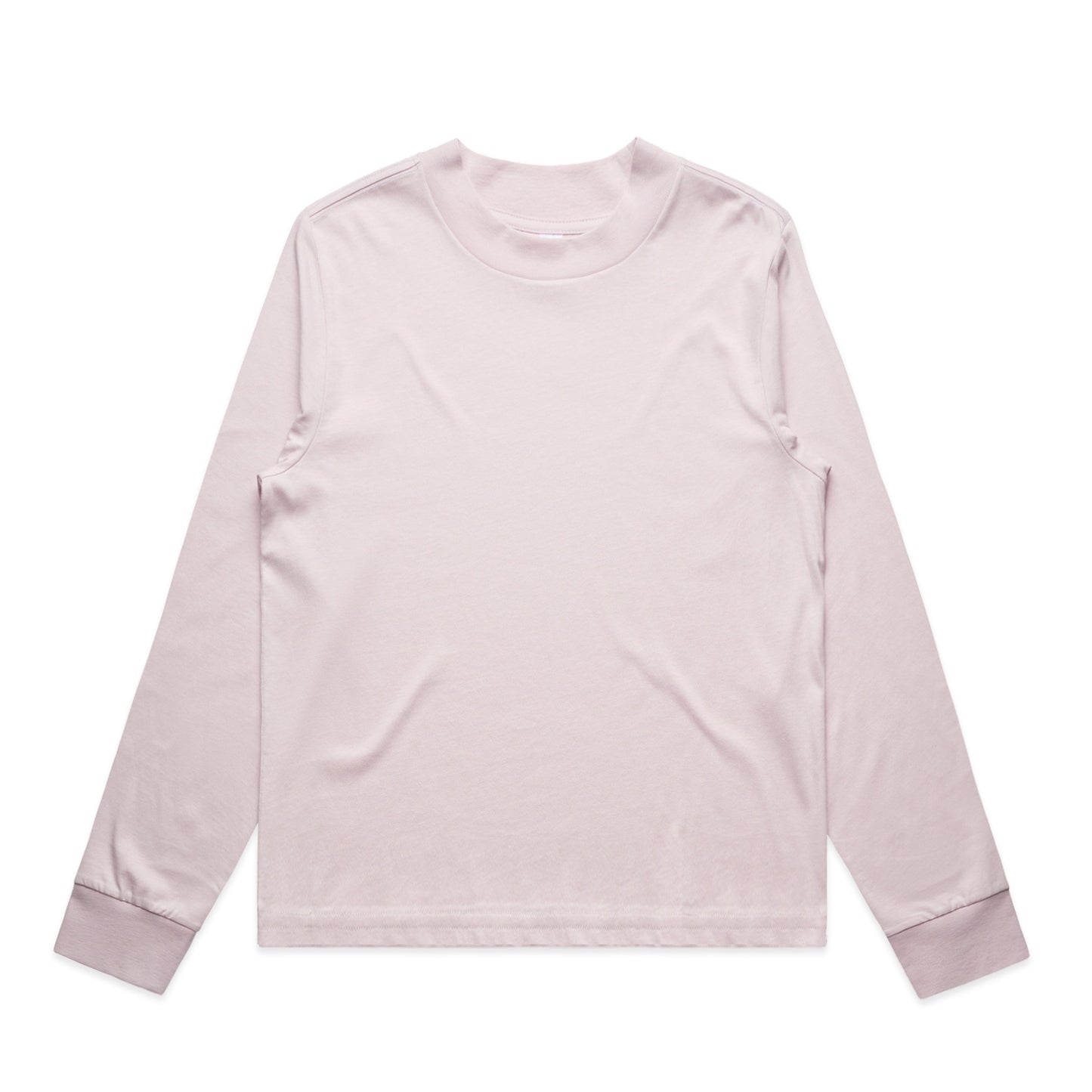 Womens Mock L/S Tee T-Shirts AS Colour