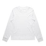 Womens Mock L/S Tee T-Shirts AS Colour