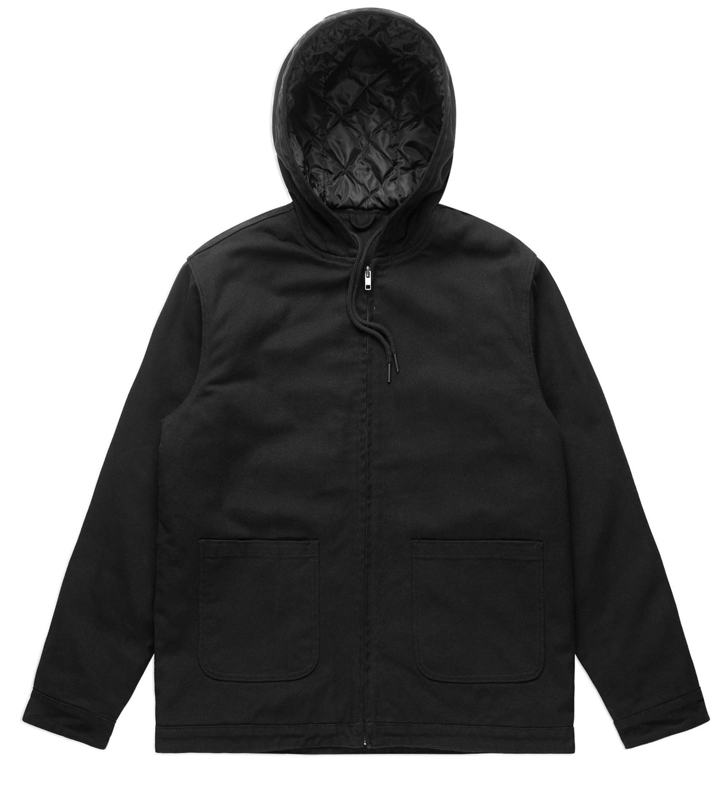 Mens Canvas Heavy Hooded Jacket Outerwear AS Colour