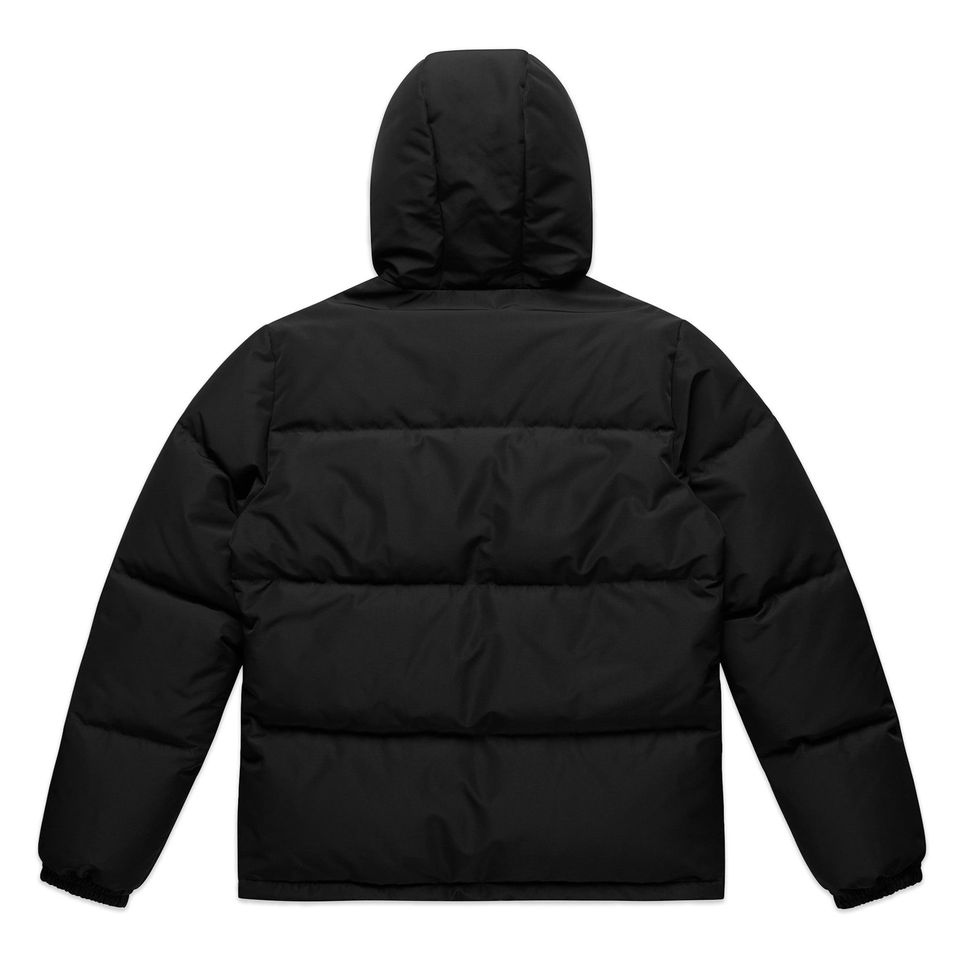 Men's Hooded Puffer Jacket Outerwear AS Colour