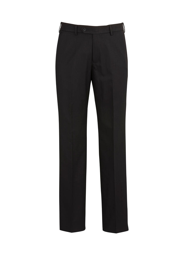 Mens Cool Stretch Flat Front Pant (Regular) Corporate Fashion Biz / Biz Collection