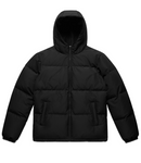 Men's Hooded Puffer Jacket Outerwear AS Colour