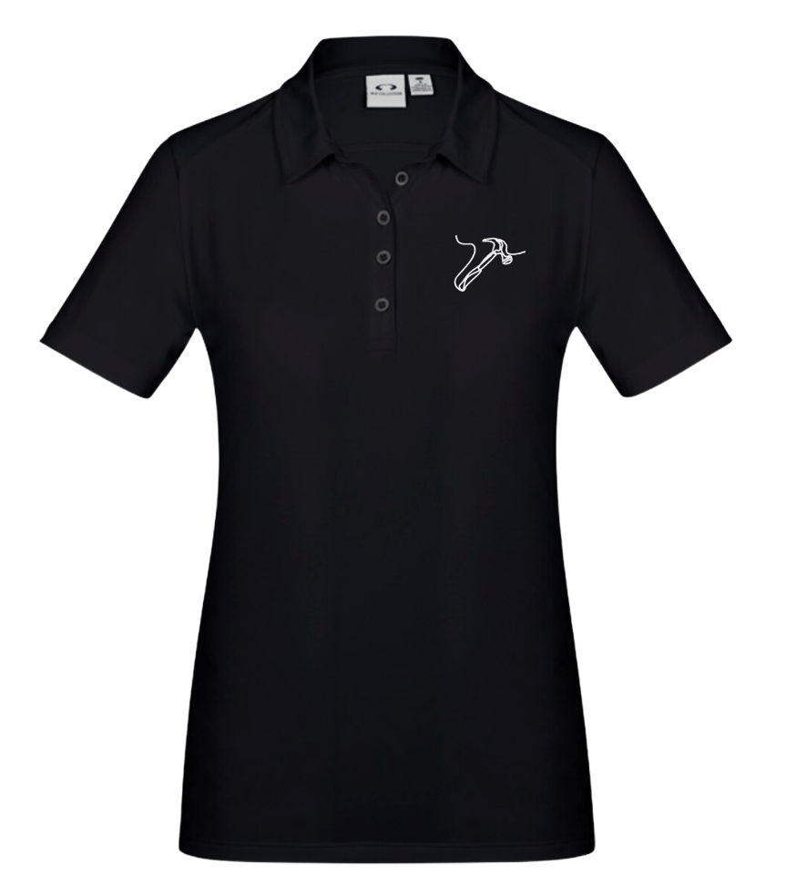 Womens Aero Short Sleeve Polo Biz Collection