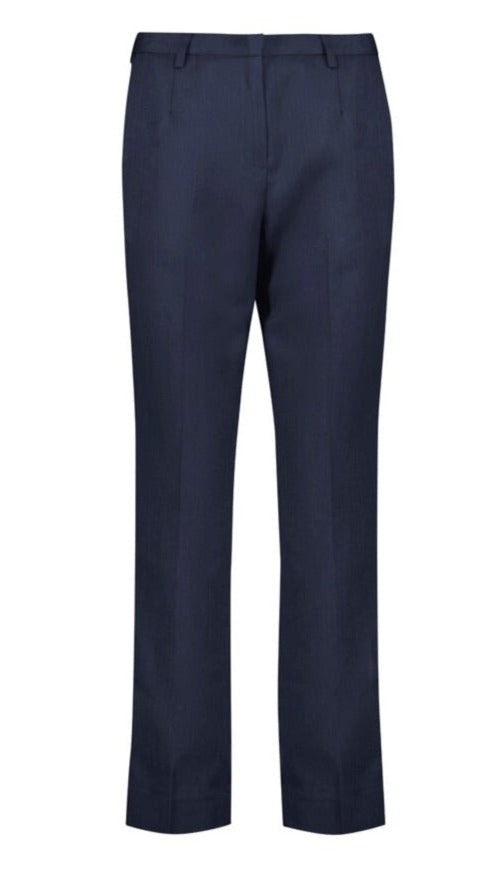 Womens Cool Stretch Tapered Leg Adjustable Waist Pant Corporate Fashion Biz / Biz Collection