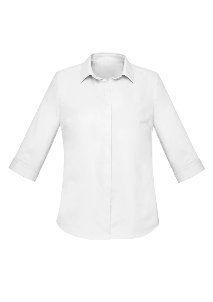 Womens Charlie 3/4 Sleeve Shirt Shirts Fashion Biz / Biz Corporate