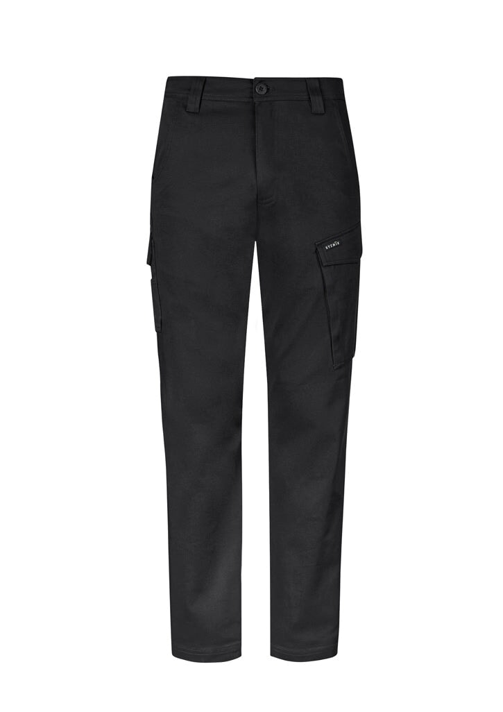 Mens Essential Basic Stretch Cargo Pant Workwear Fashion Biz / Syzmik