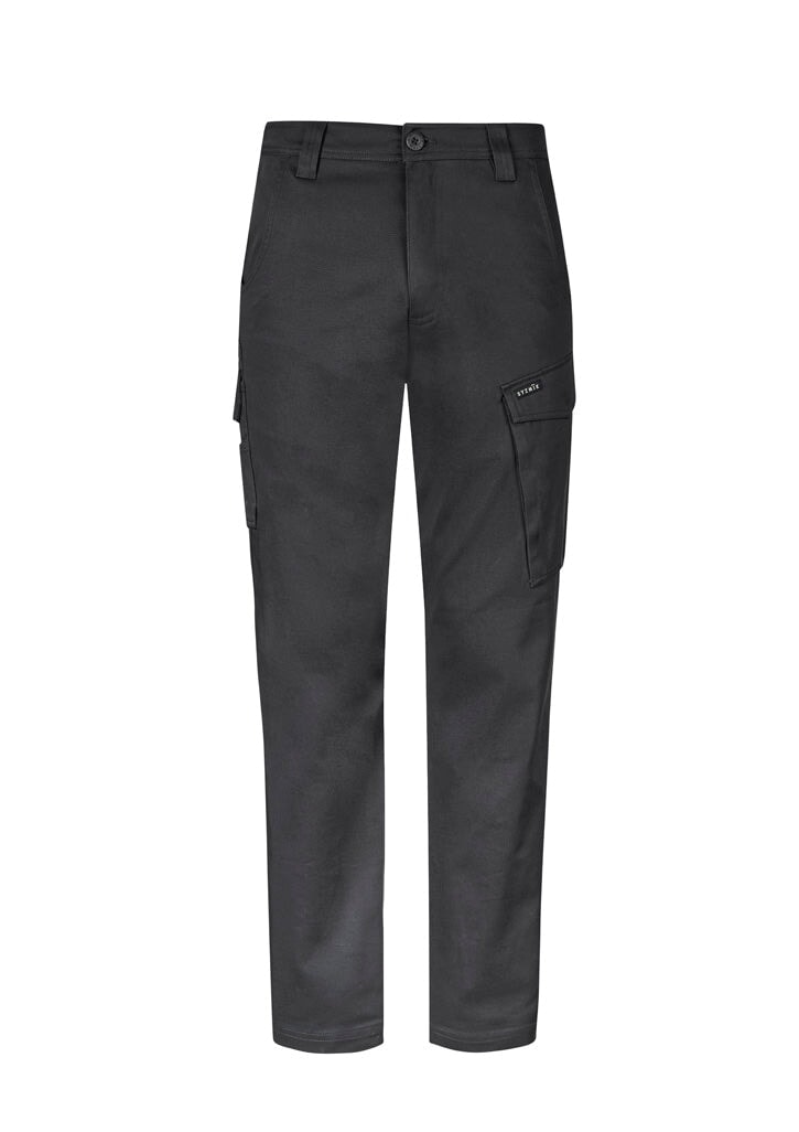 Mens Essential Basic Stretch Cargo Pant Workwear Fashion Biz / Syzmik