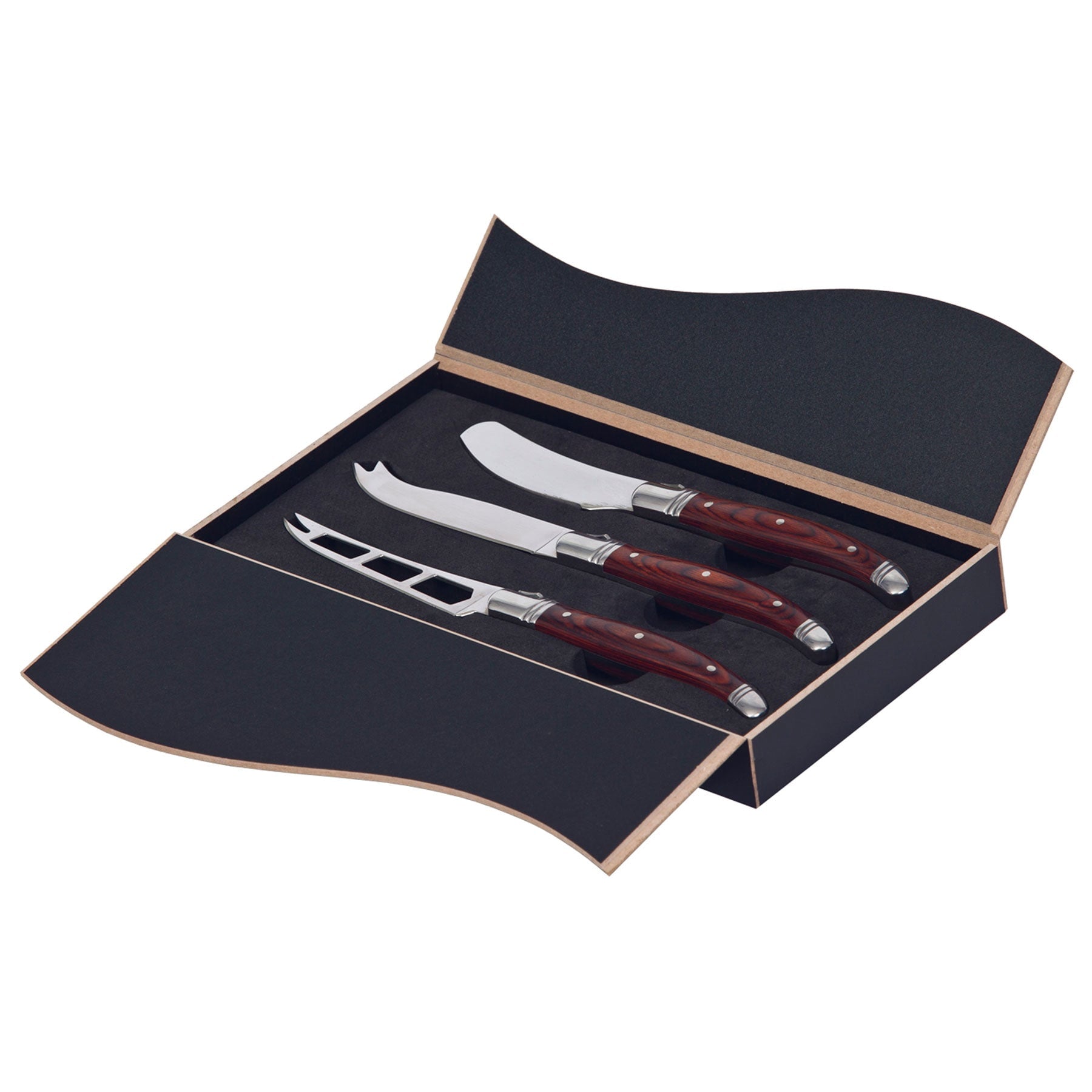 Bordeaux Cheese Knife 3 pcs Set BMV