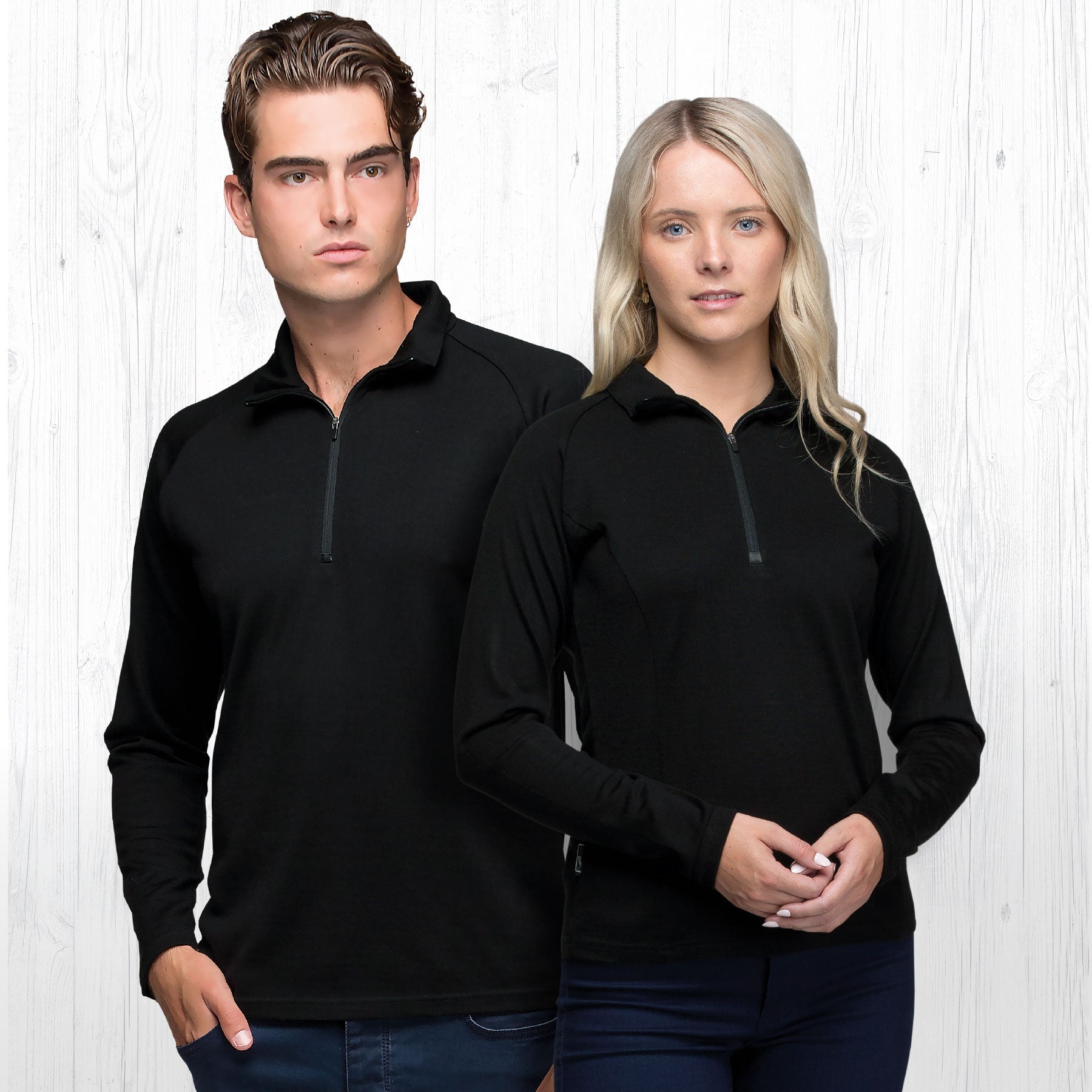 Merino Zip Pullover – Mens Outerwear BMV