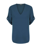 Womens Reese V Neck Top Shirts Gloweave