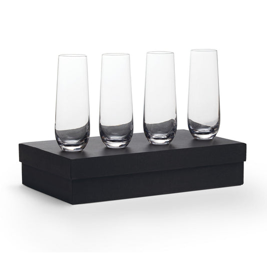 Stemless Champagne Flutes BMV