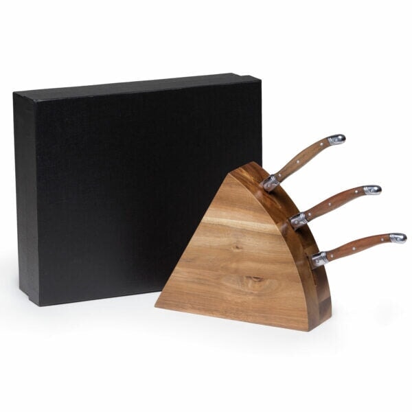 Wedge Cheese Knife Block Set BMV