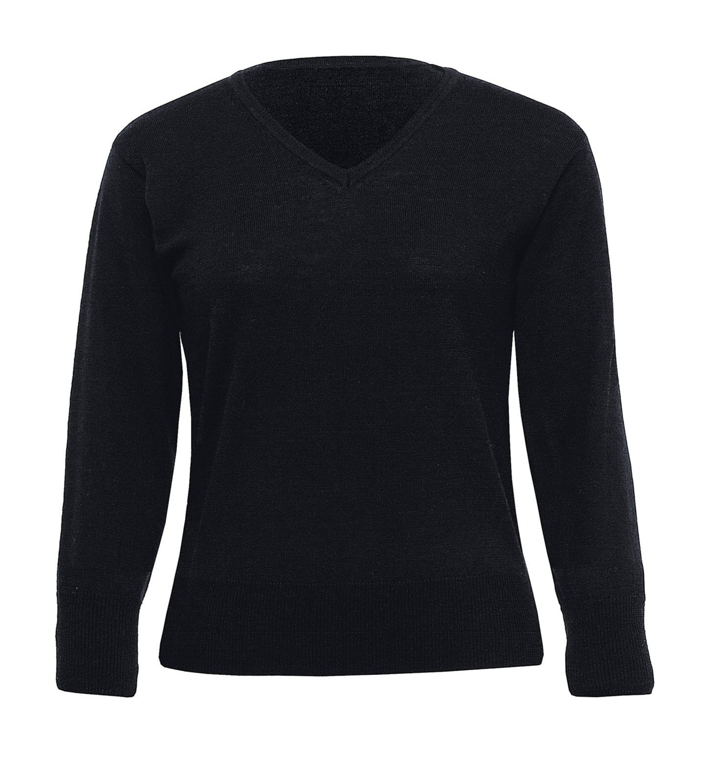 Merino Detailed Vee Pullover – Womens Outerwear BMV