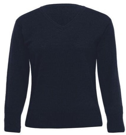Merino Detailed Vee Pullover – Womens Outerwear BMV