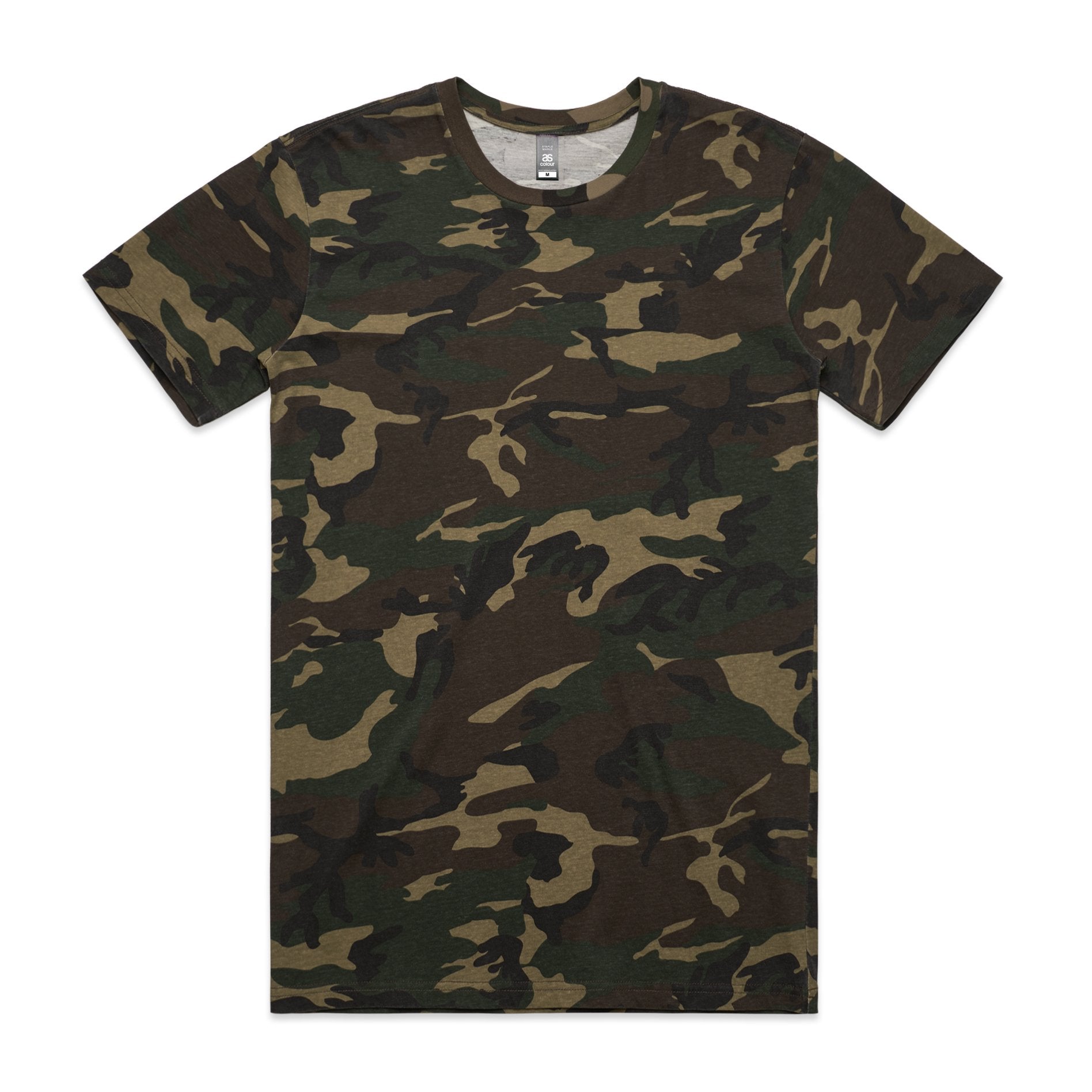 Mens Staple Camo Tee T-Shirts AS Colour