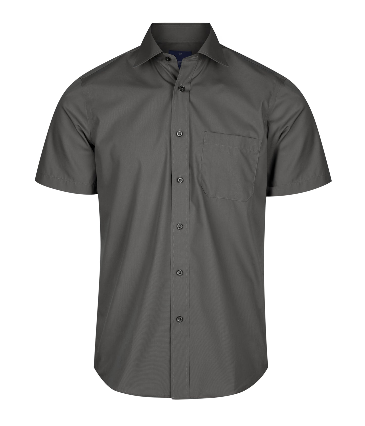 Mens Premium Poplin Short Sleeve Shirt Shirts Gloweave