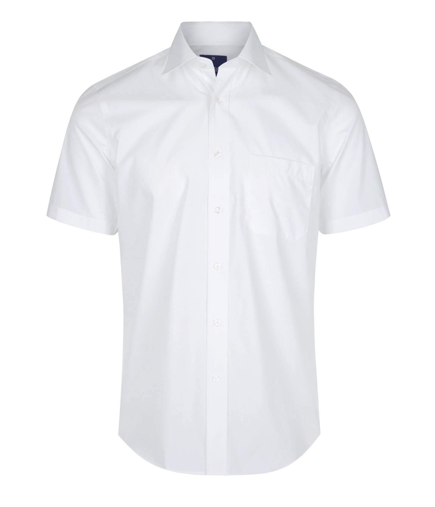 Mens Premium Poplin Short Sleeve Shirt Shirts Gloweave