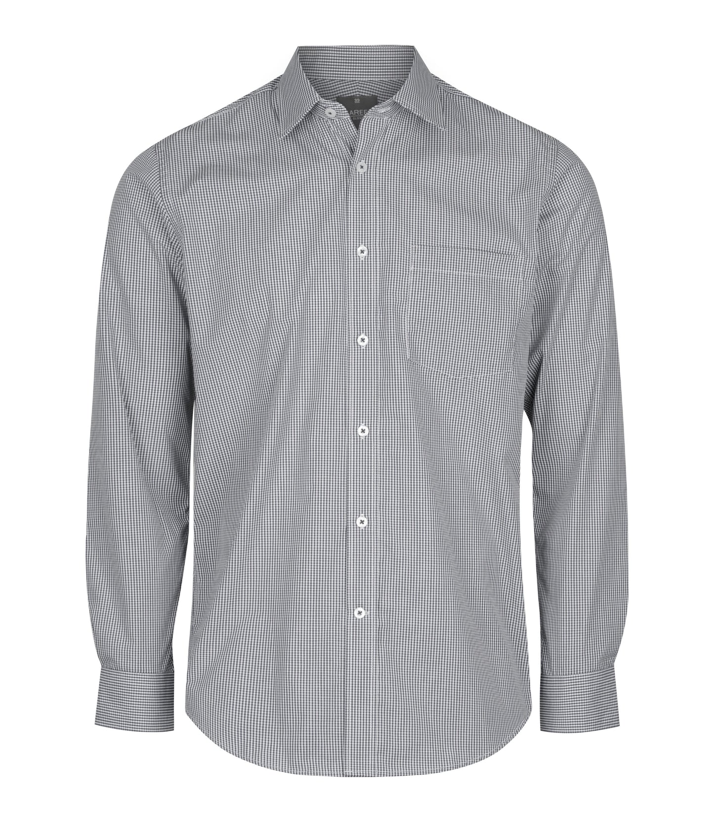 Mens Gingham Long Sleeve Shirt Shirts Gloweave