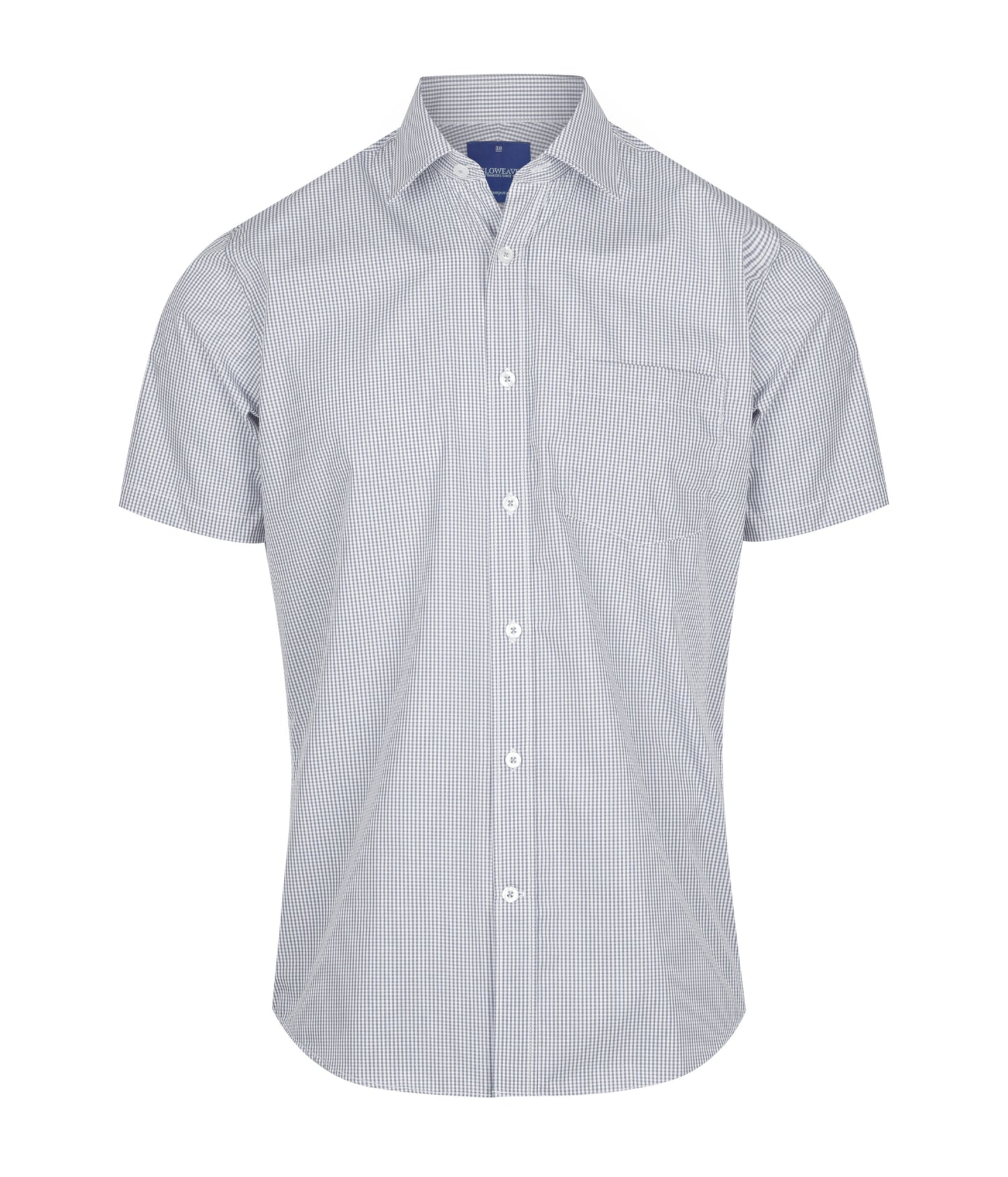 Mens Gingham Short Sleeve Shirt Shirts Gloweave