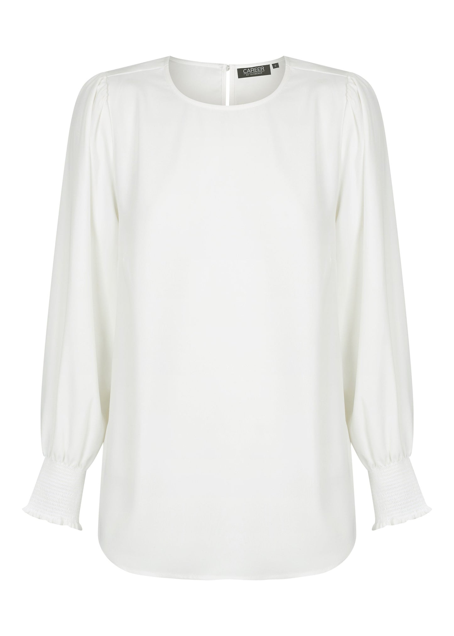 Freya Shirred Cuff Soft Top Shirts Gloweave