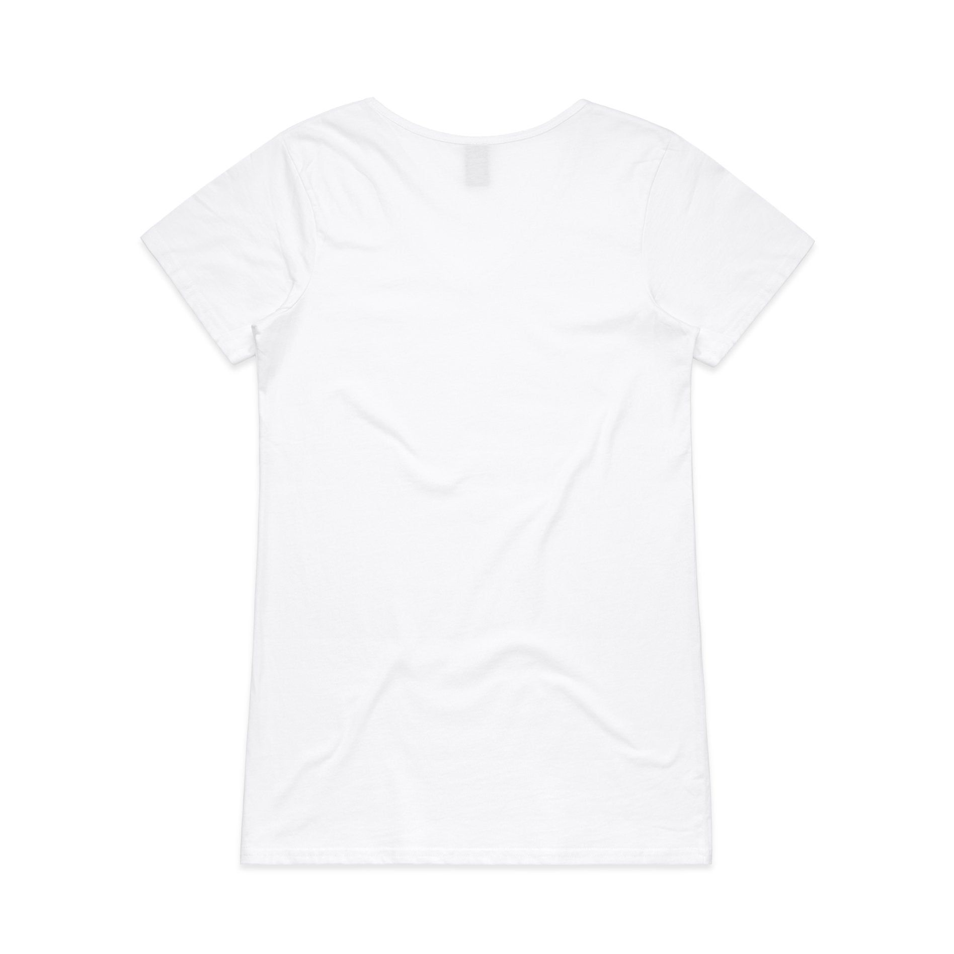 Womens Bevel V-Neck Tee T-Shirts AS Colour