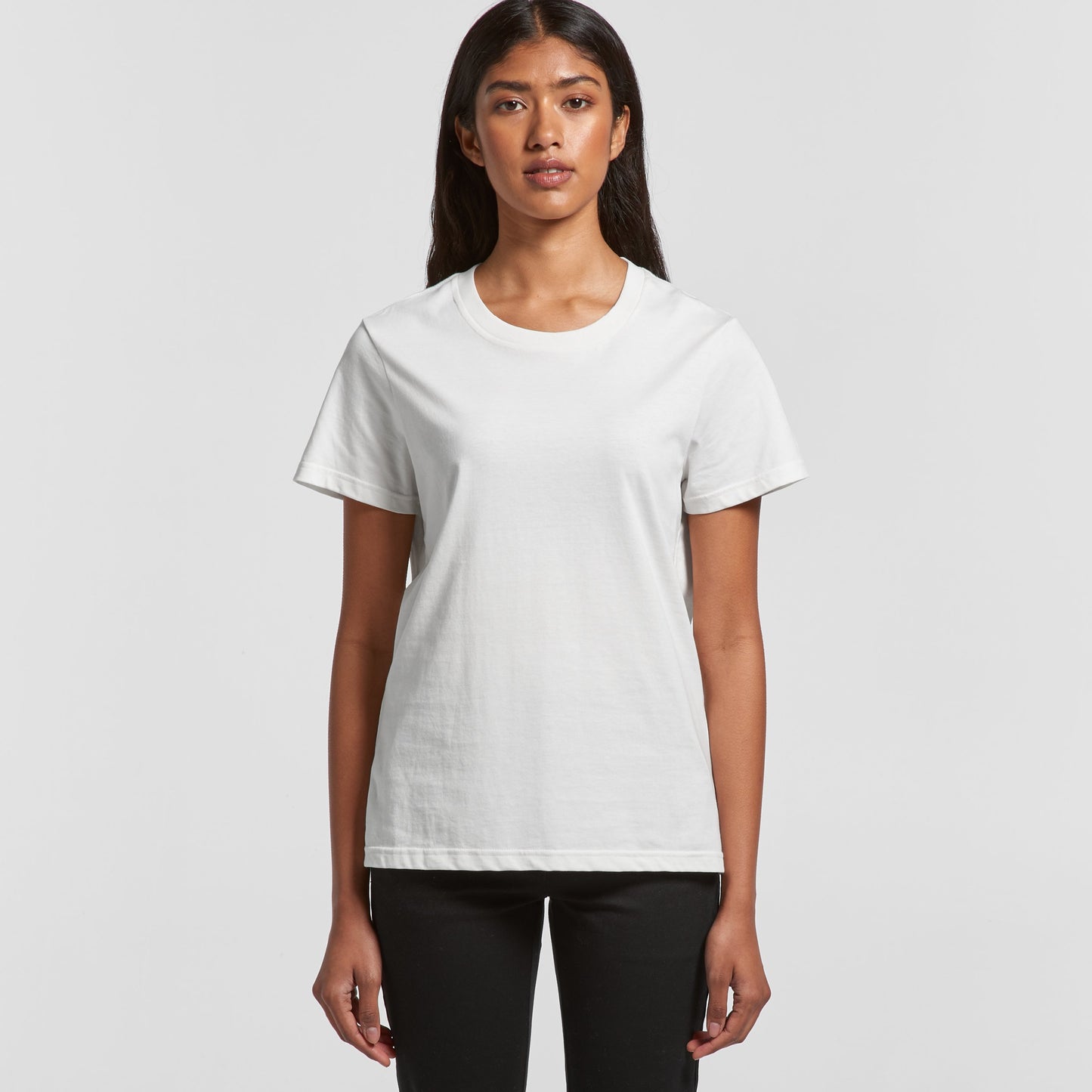 Womens Basic Tee T-Shirts AS Colour