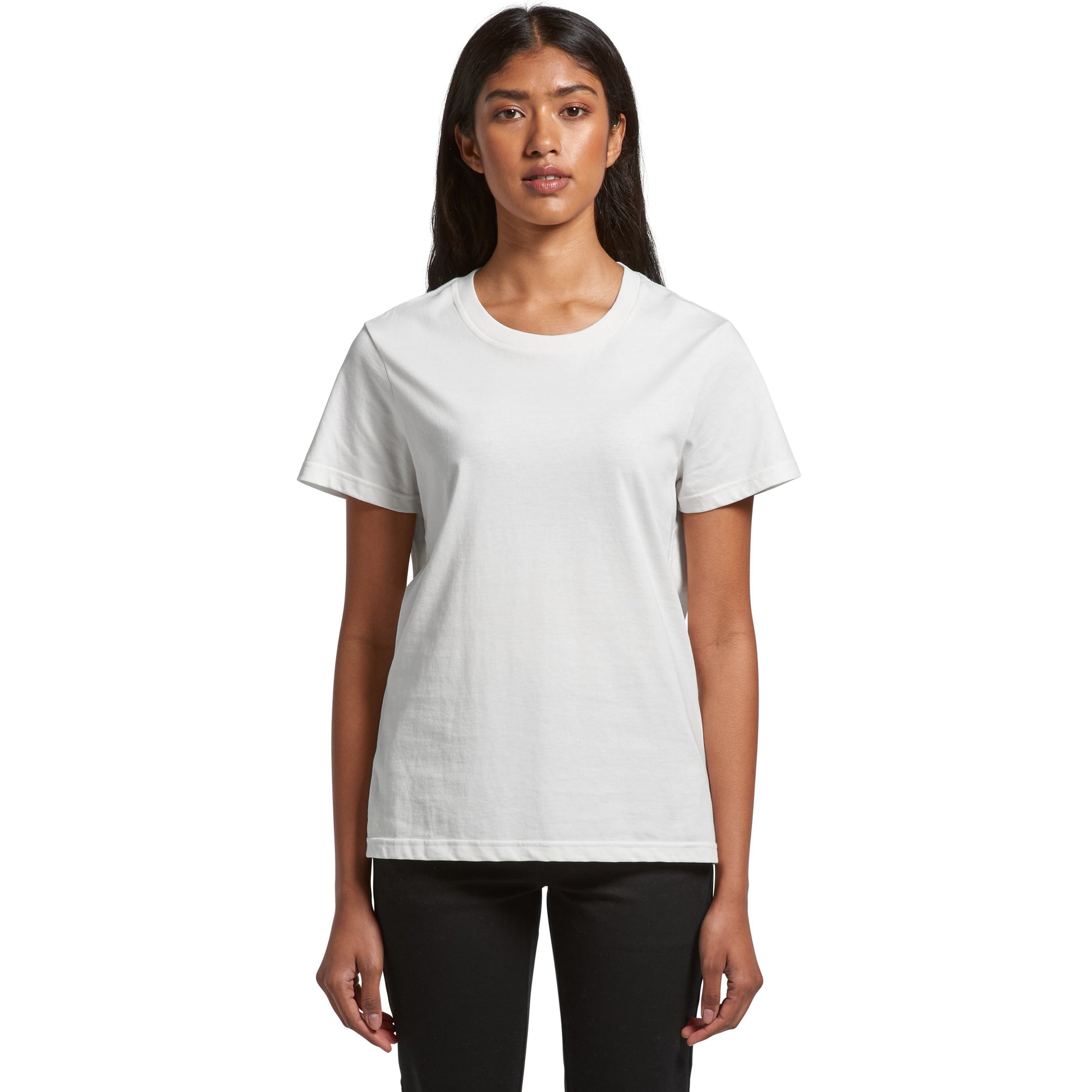 Womens Basic Tee T-Shirts AS Colour