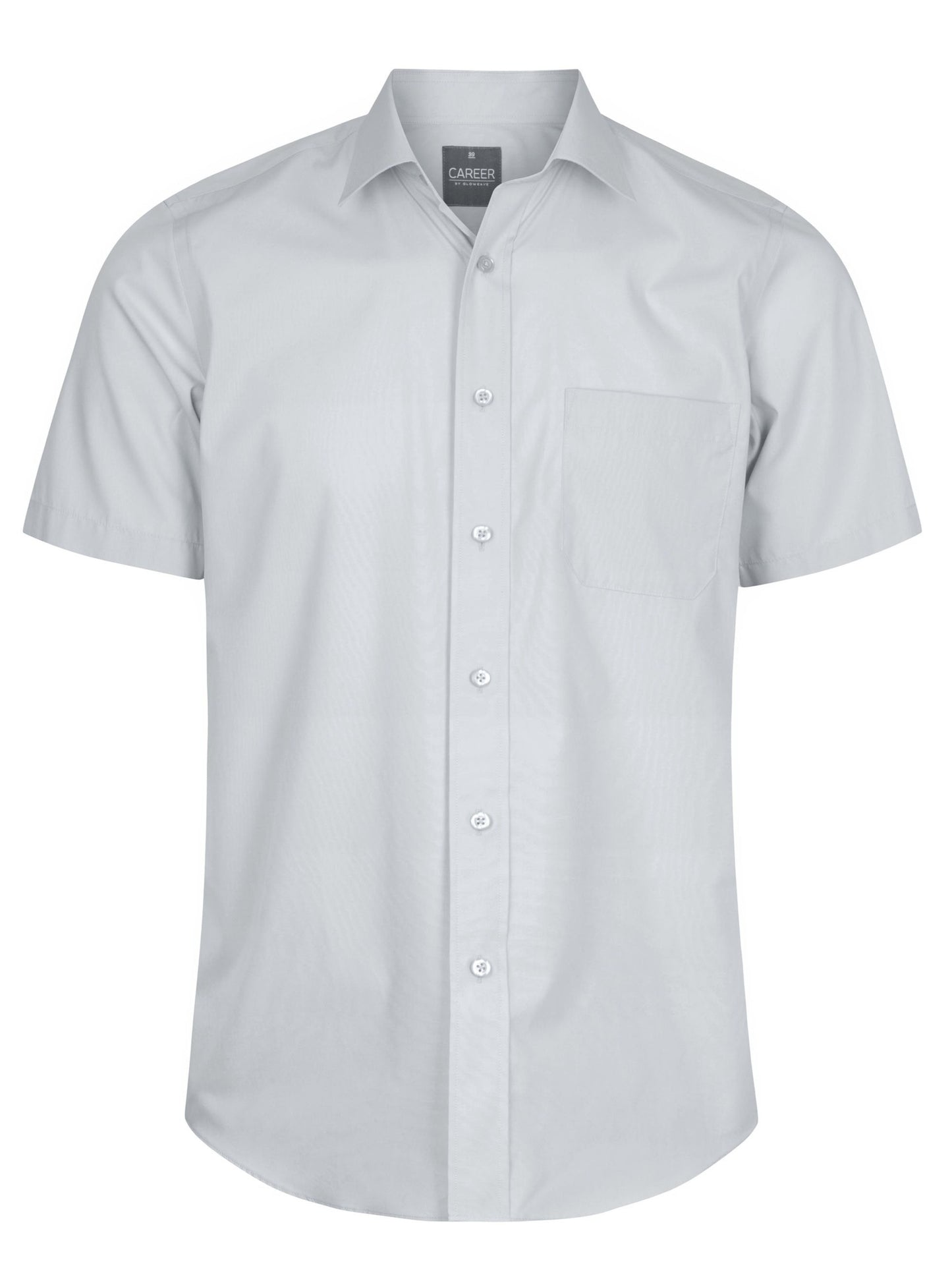 Mens Premium Poplin Short Sleeve Shirt Shirts Gloweave