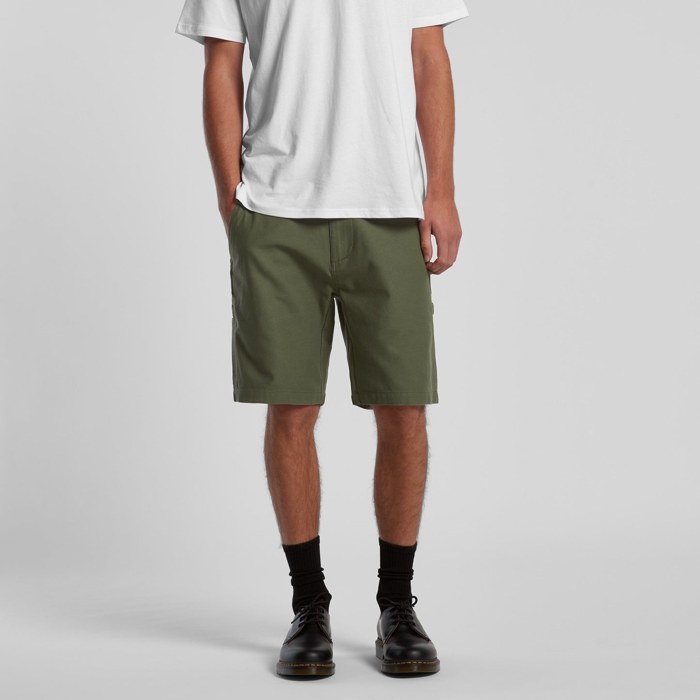 Men's Utility Shorts Workwear As Colour