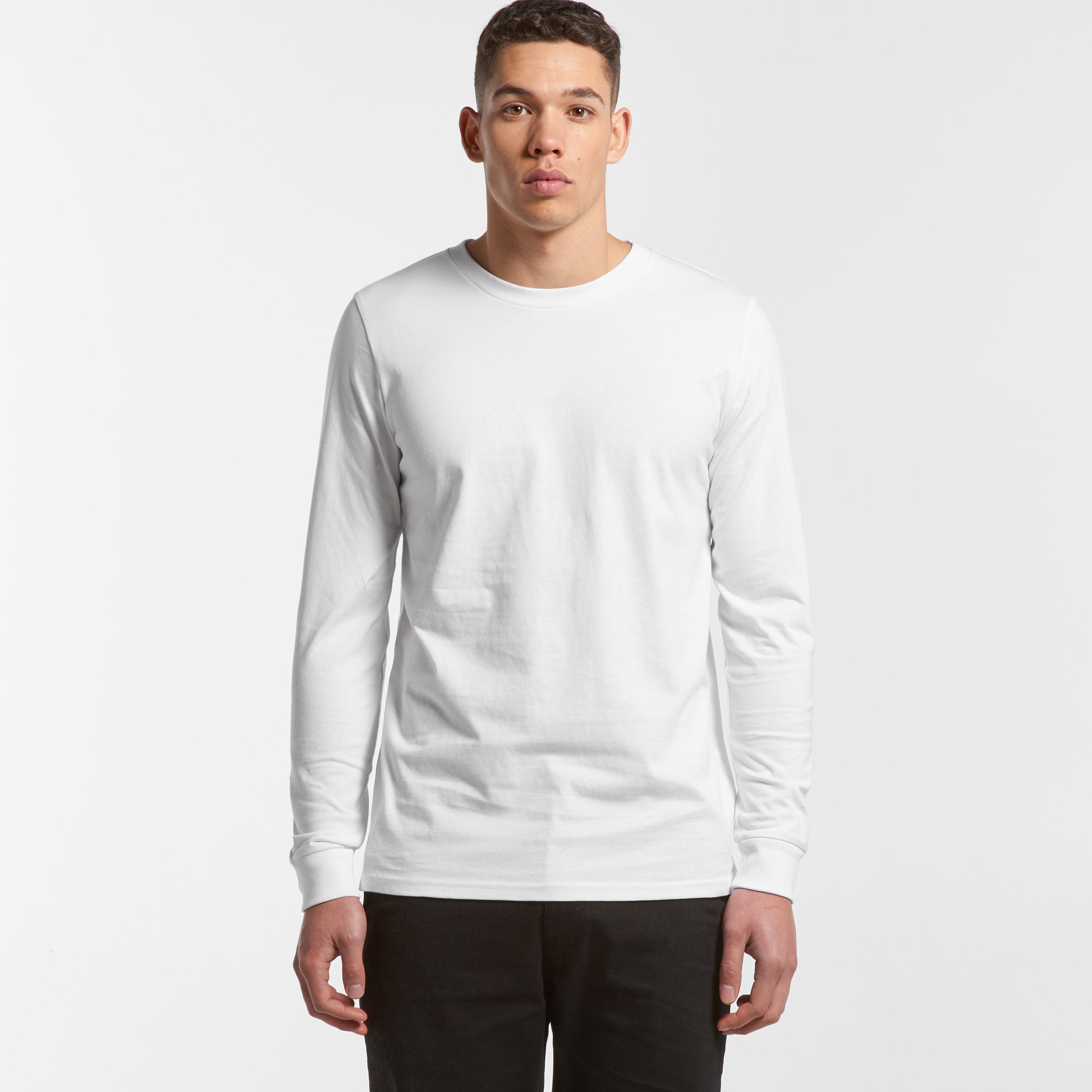 Mens Base Long Sleeve T-Shirts AS Colour