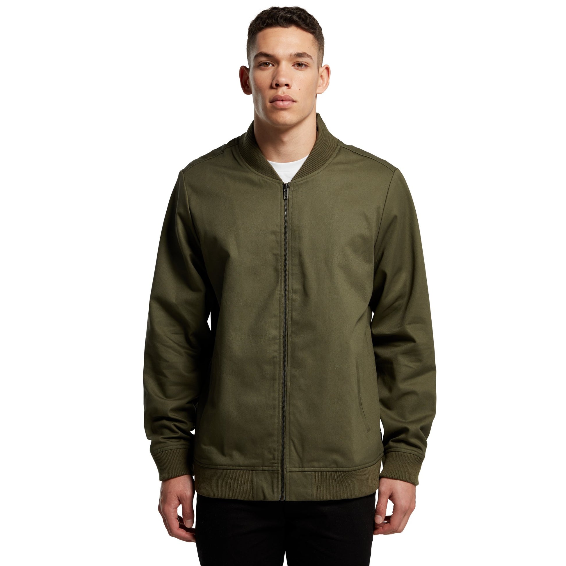 Mens Bomber Jacket Outerwear AS Colour