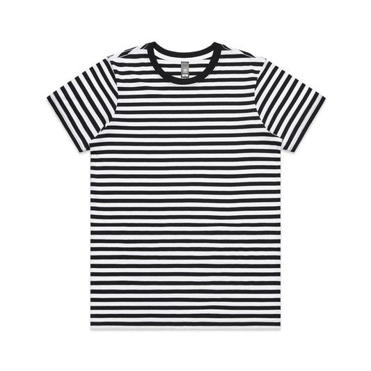 Womens Maple Stripe Tee T-Shirts AS Colour