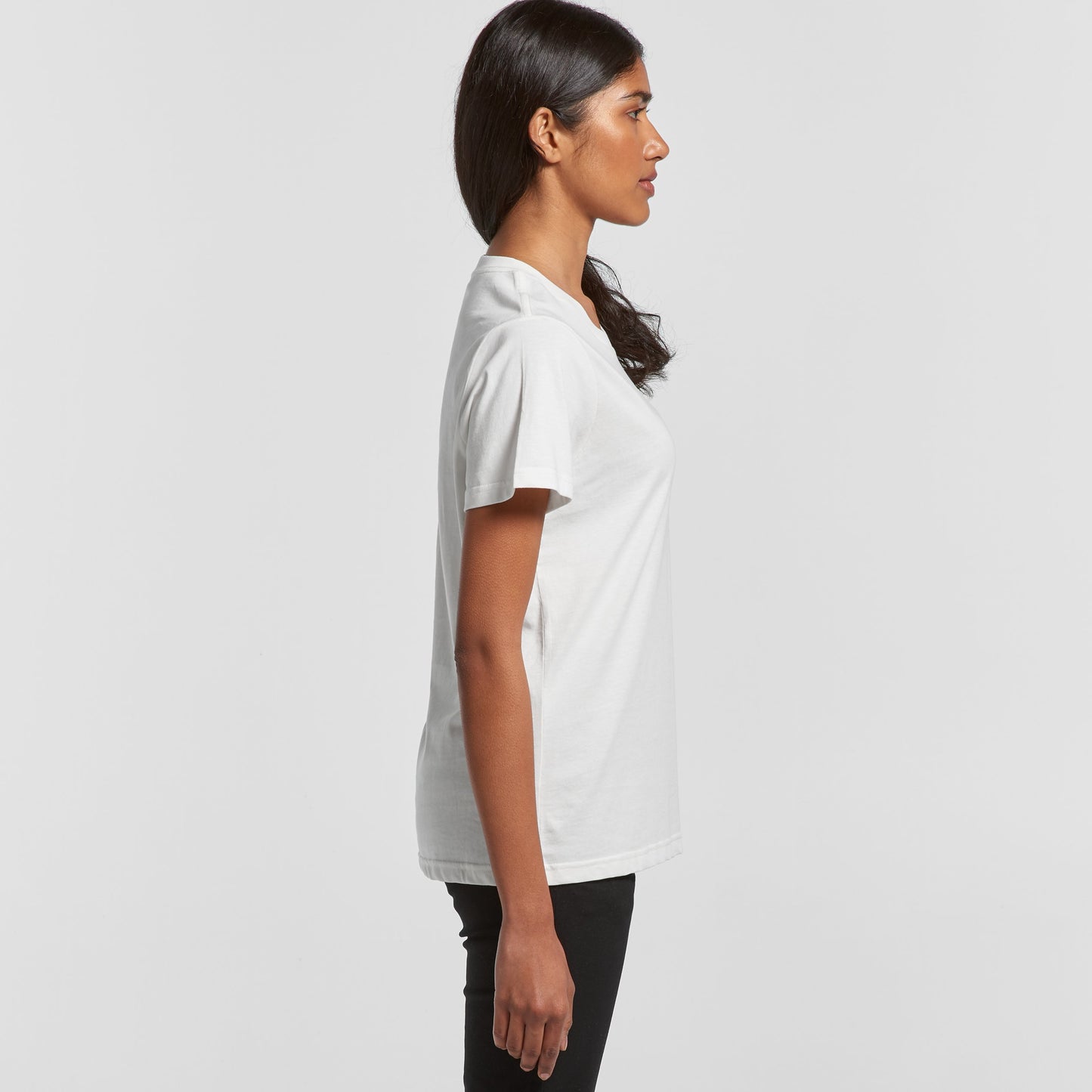 Womens Basic Tee T-Shirts AS Colour