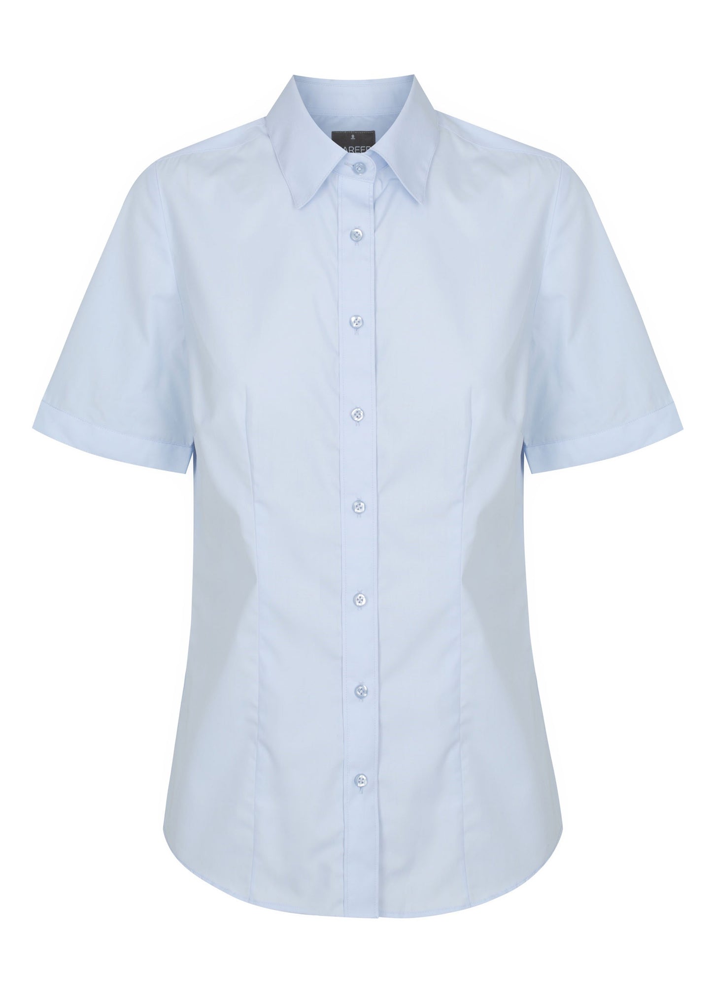 Womens Premium Poplin Short Sleeve Shirt Shirts Gloweave