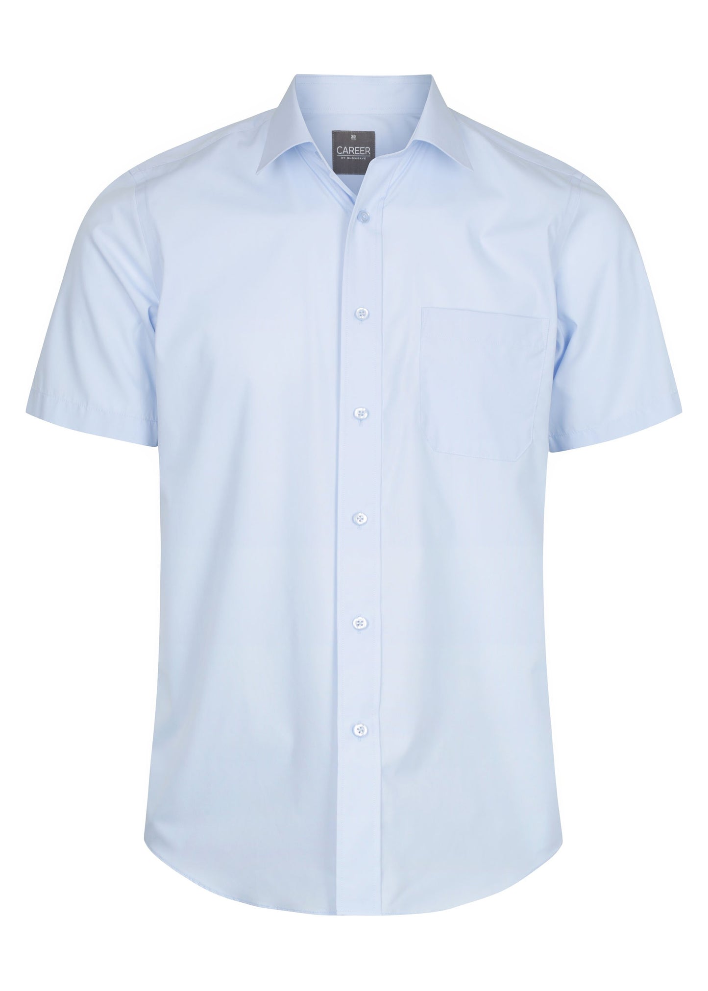 Mens Premium Poplin Short Sleeve Shirt Shirts Gloweave