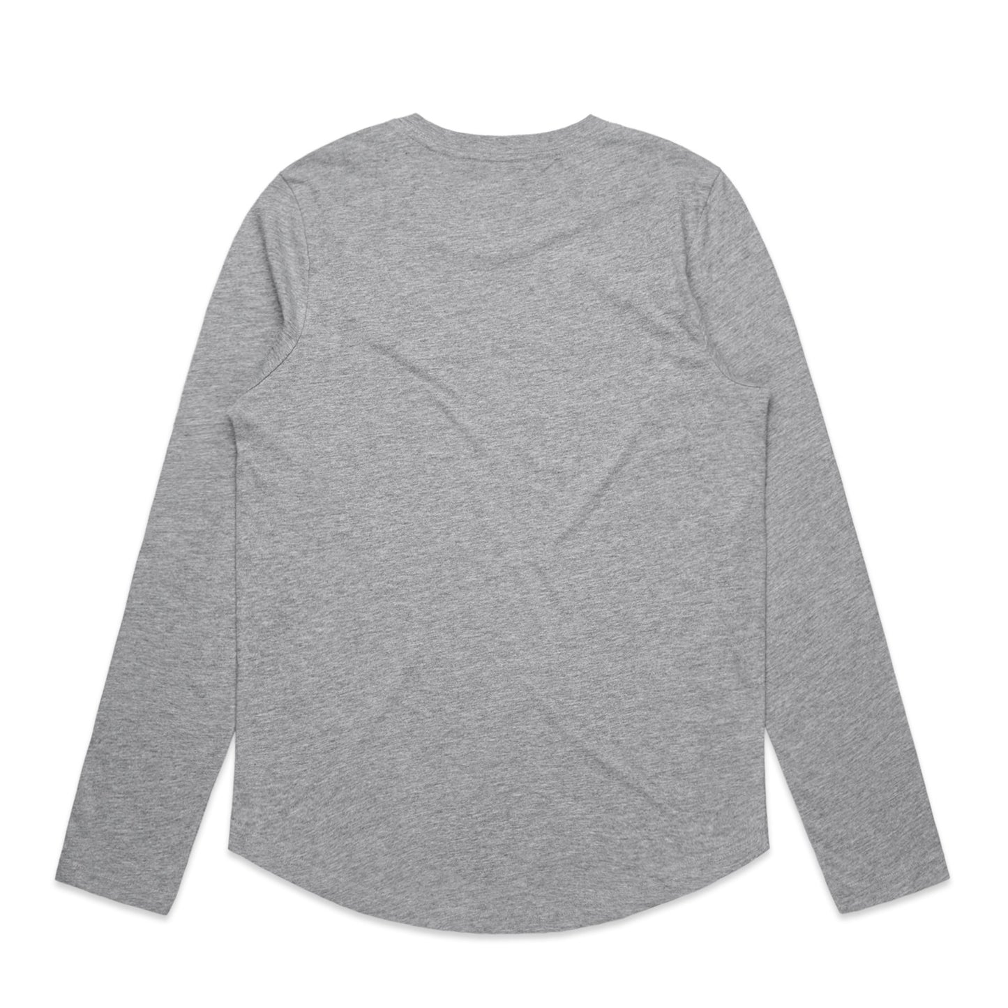 Womens Curve Long Sleeve Tee T-Shirts AS Colour