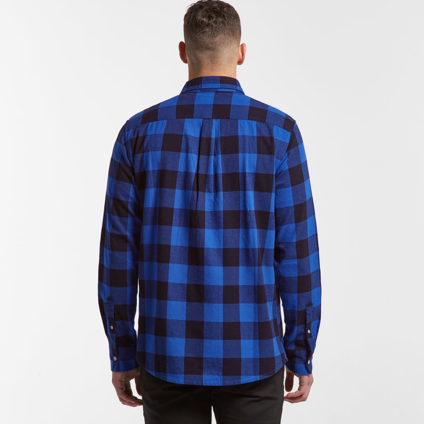 Mens Check Shirt Shirts AS Colour