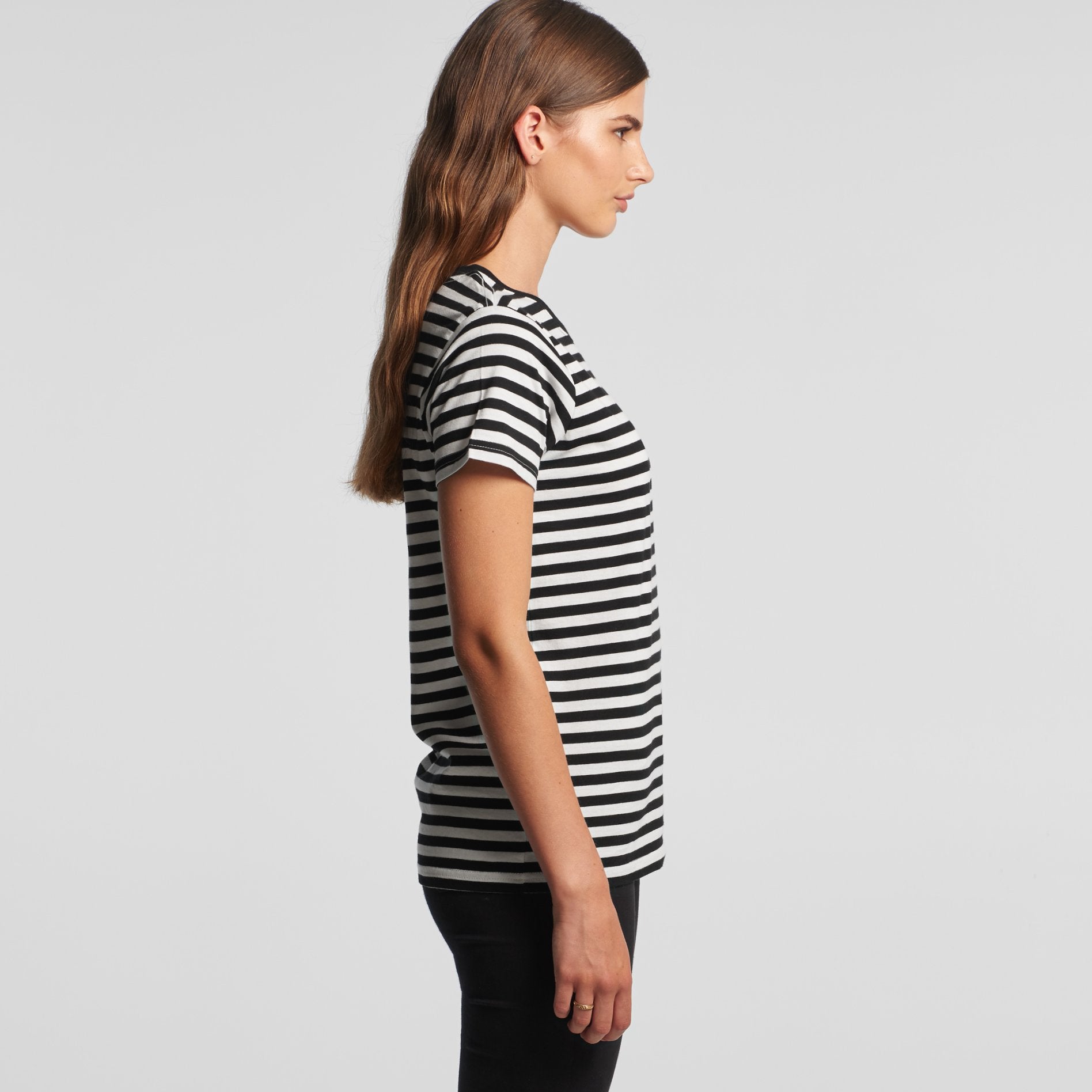 Womens Maple Stripe Tee T-Shirts AS Colour