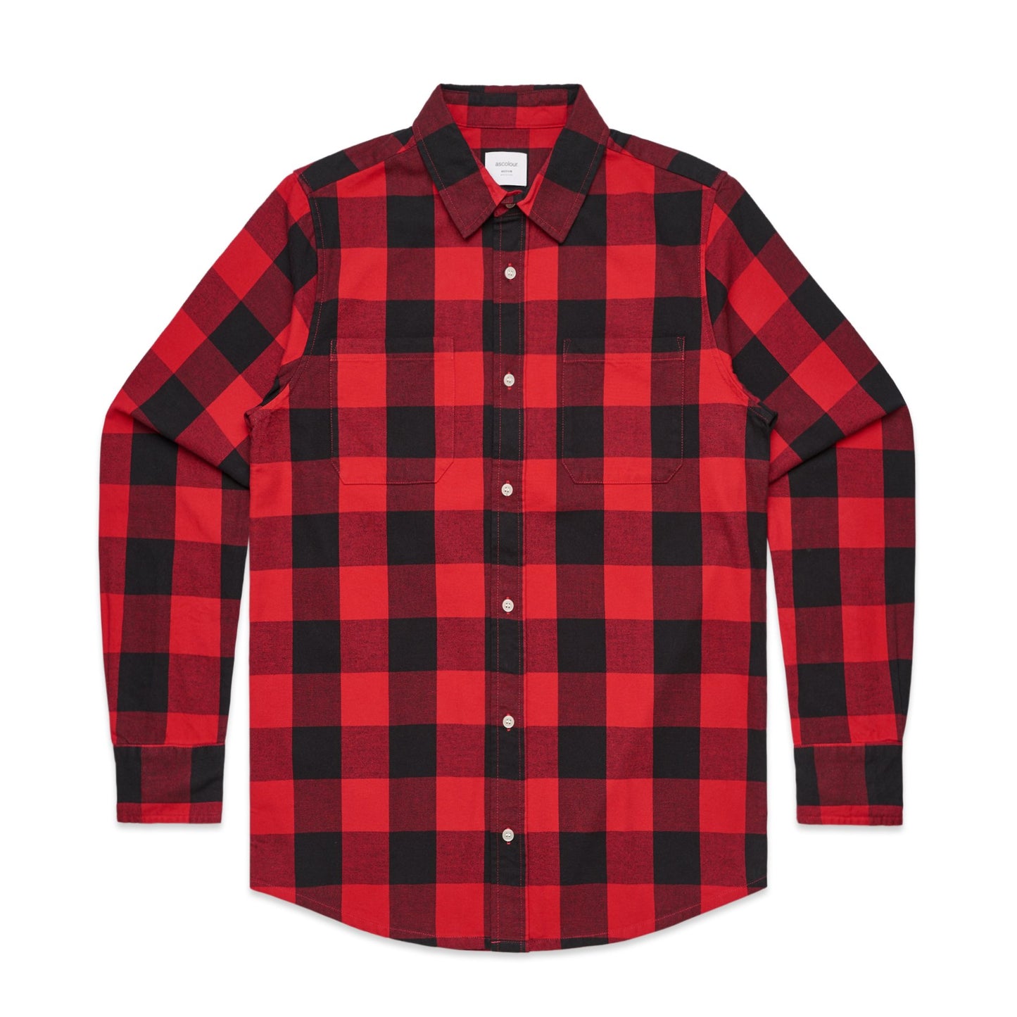 Mens Check Shirt Shirts AS Colour