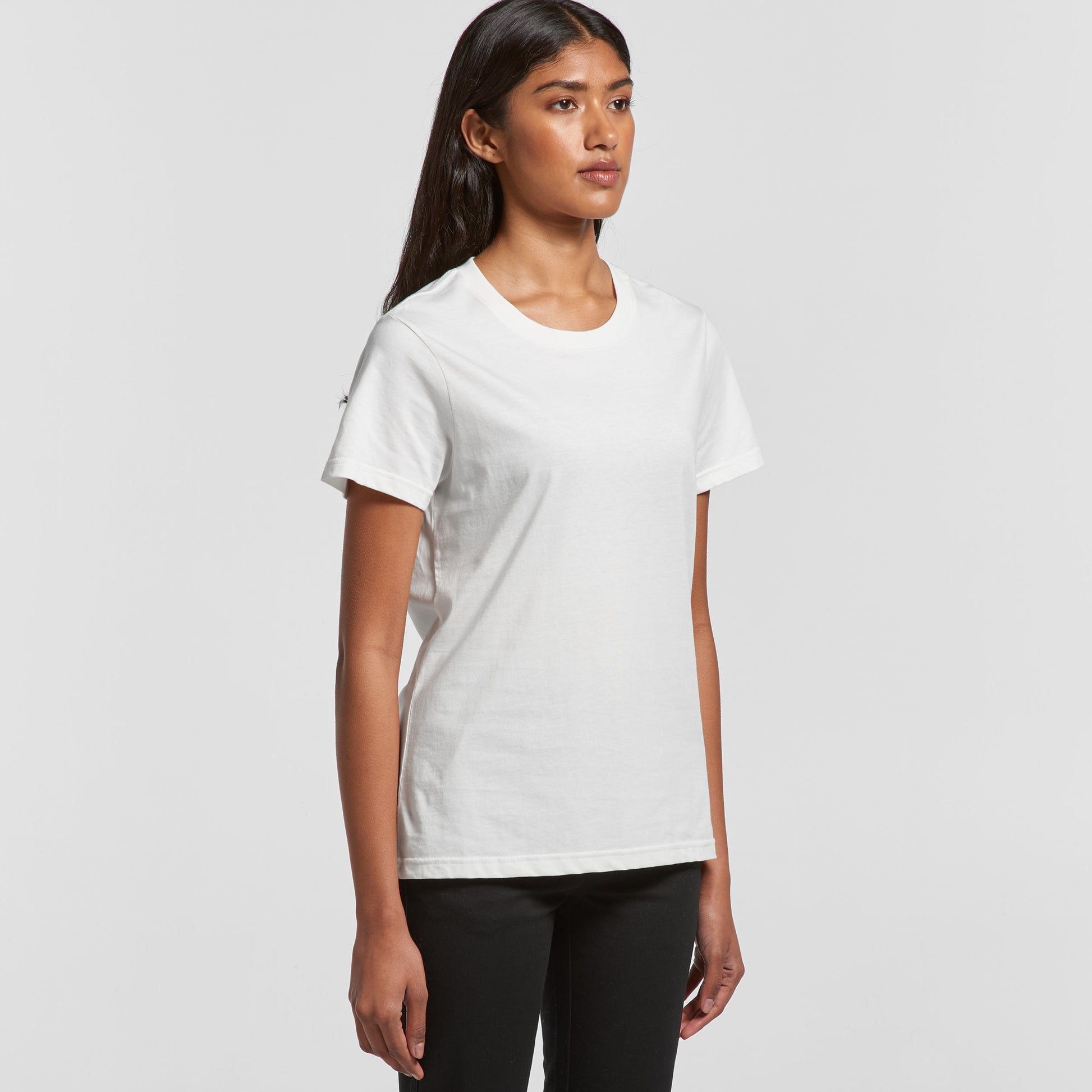 Womens Basic Tee T-Shirts AS Colour